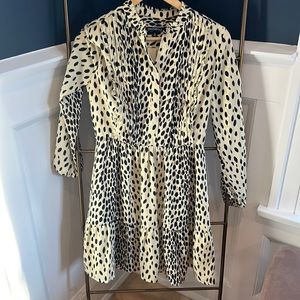 J Crew Mercentile animal print dress. Size 2.